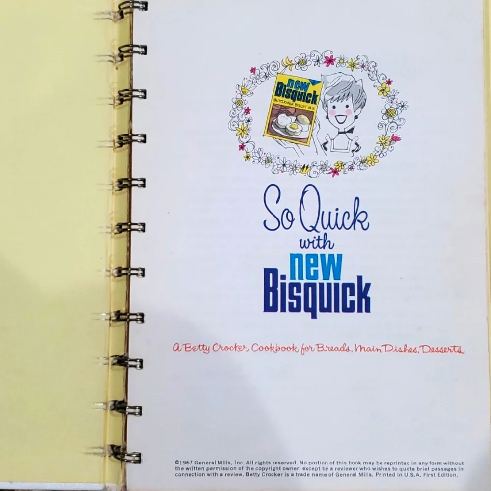Betty Crocker VINTAGE Cookbook 1960's Edition